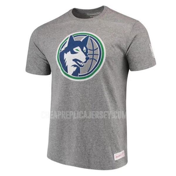 men's minnesota timberwolves gray 417a8 t-shirt