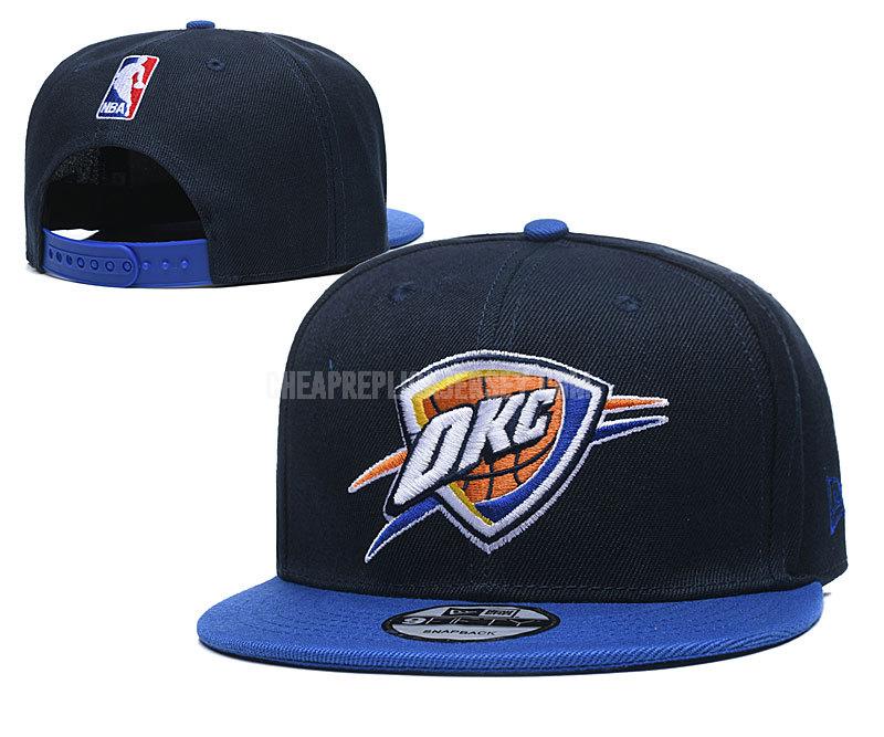 men's oklahoma city thunder black ne144 basketball hat