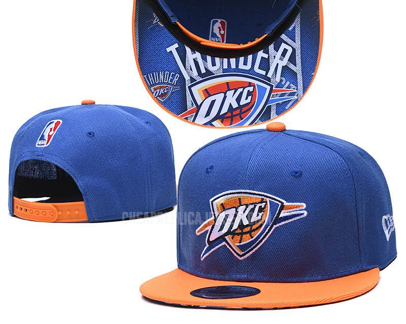 men's oklahoma city thunder blue ne148 basketball hat
