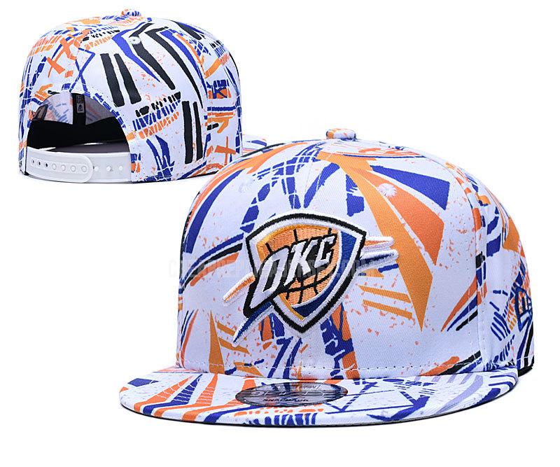 men's oklahoma city thunder white ne149 basketball hat