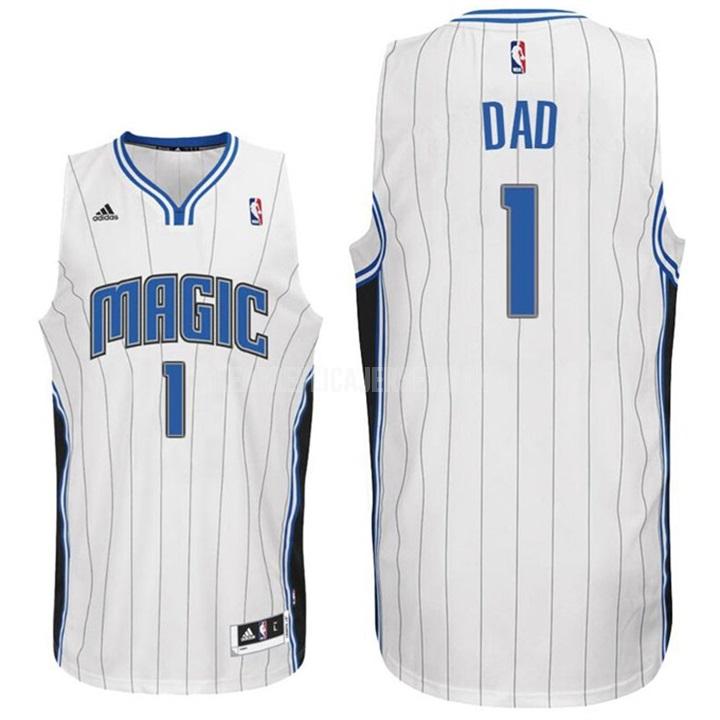 men's orlando magic dad 1 white fathers day replica jersey