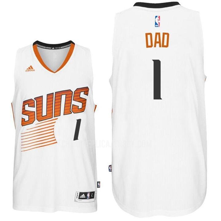 men's phoenix suns dad 1 white fathers day replica jersey