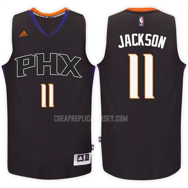 men's phoenix suns josh jackson 11 black alternate replica jersey