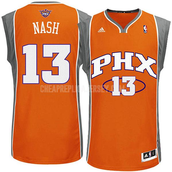 men's phoenix suns steve nash 13 orange swingman replica jersey