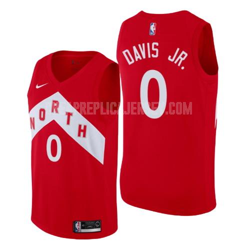 men's toronto raptors terence davis 0 red earned edition replica jersey