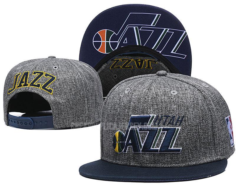 men's utah jazz gray ne158 basketball hat