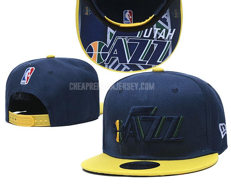 men's utah jazz s-blue ne160 basketball hat