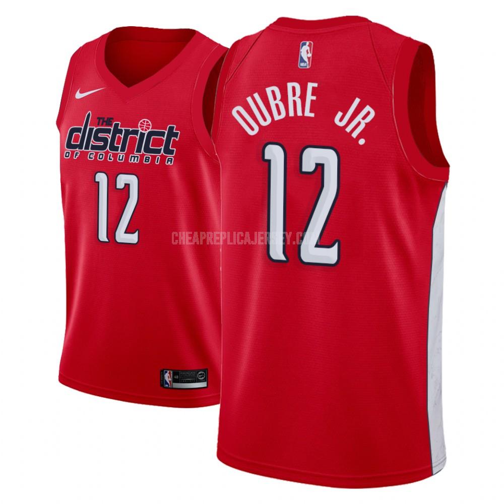 men's washington wizards kelly oubre jr 3 red earned edition replica jersey