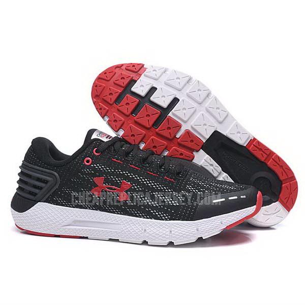 run4 men's black charged intake 4 under armour running shoes