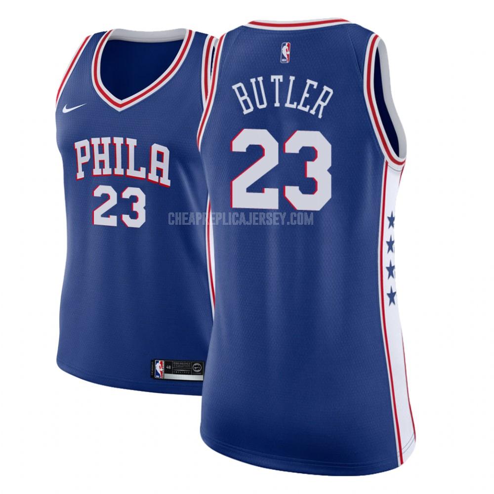 women's philadelphia 76ers jimmy butler 23 blue icon replica jersey