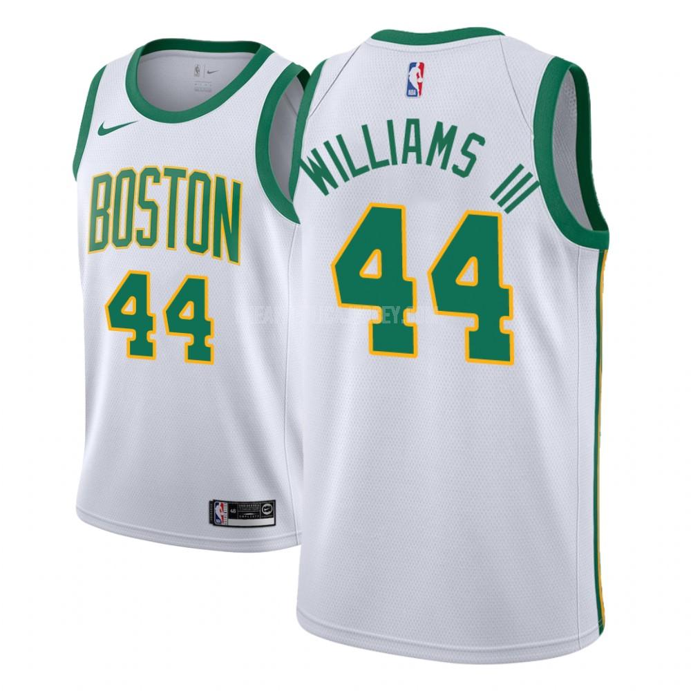 youth boston celtics robert williams 44 white city edition replica jersey