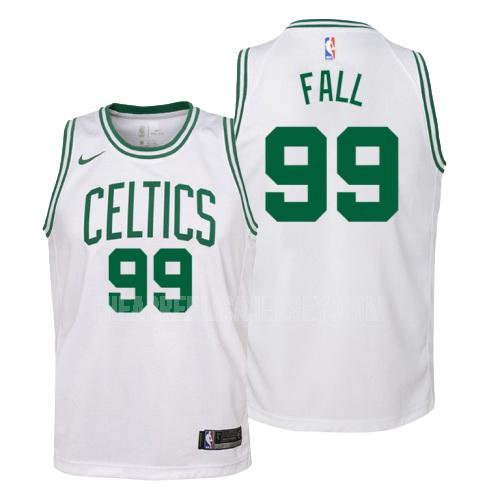 youth boston celtics tacko fall 99 white association replica jersey