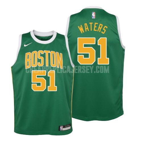 youth boston celtics tremont waters 51 green earned edition replica jersey