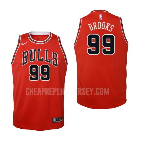 youth chicago bulls marshon brooks 99 red icon replica jersey