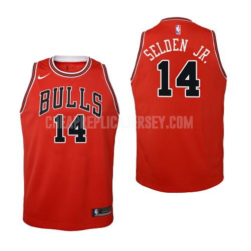 youth chicago bulls wayne selden jr 14 red icon replica jersey