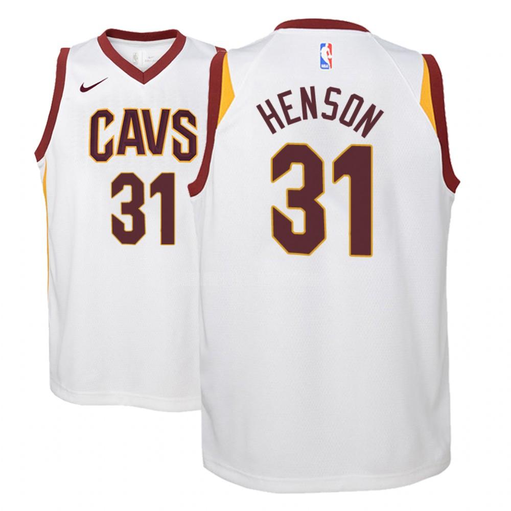 youth cleveland cavaliers john henson 31 white association replica jersey