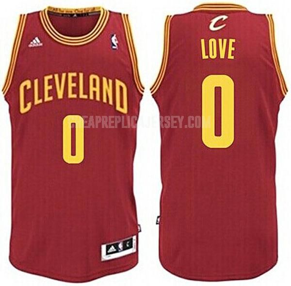 youth cleveland cavaliers kevin love 0 red road replica jersey
