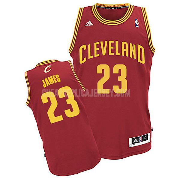 youth cleveland cavaliers lebron james 23 red road replica jersey