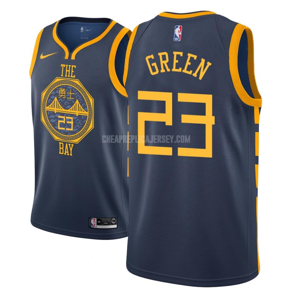youth golden state warriors draymond green 23 navy city edition replica jersey