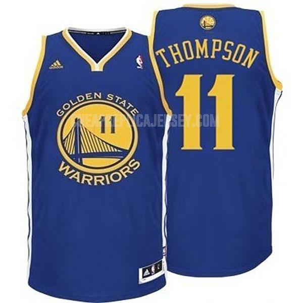 youth golden state warriors klay thompson 11 blue road replica jersey
