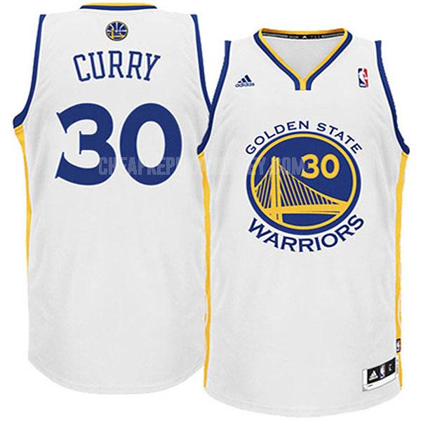 youth golden state warriors stephen curry 30 white home replica jersey