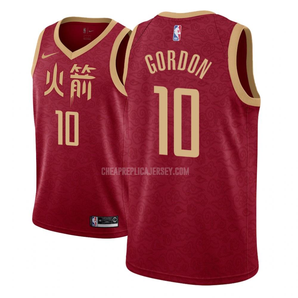 youth houston rockets eric gordon 10 red city edition replica jersey