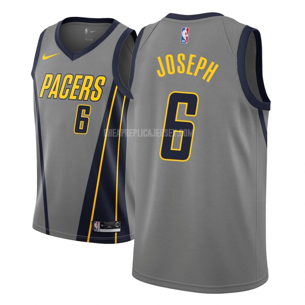 youth indiana pacers cory joseph 6 gray city edition replica jersey