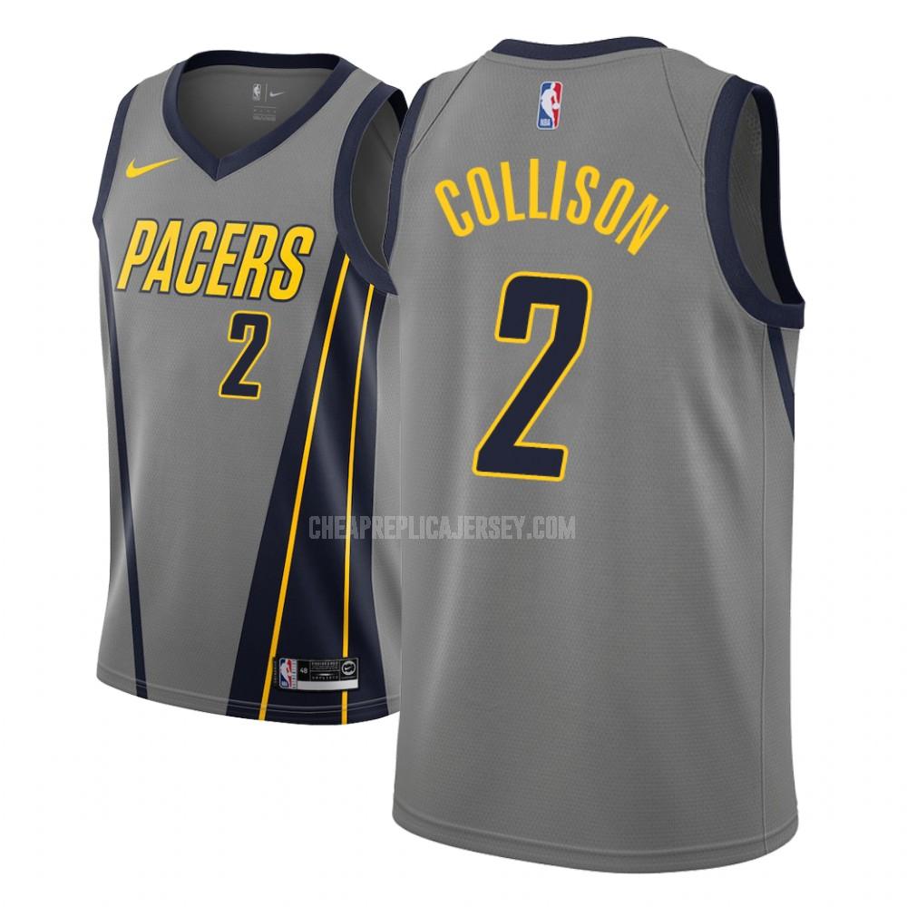 youth indiana pacers darren collison 2 gray city edition replica jersey