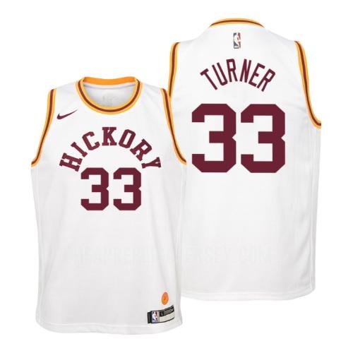 youth indiana pacers myles turner 33 white hardwood classics replica jersey
