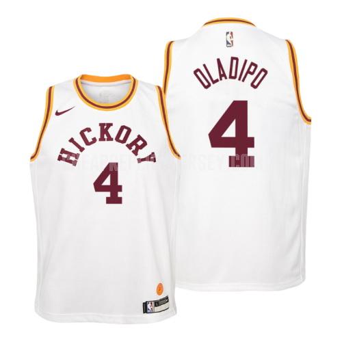 youth indiana pacers victor oladipo 4 white hardwood classics replica jersey