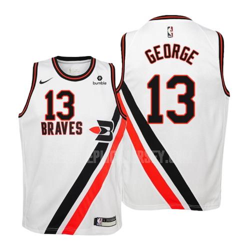 youth los angeles clippers paul george 13 white hardwood classics replica jersey