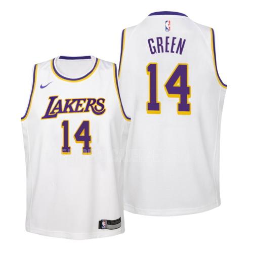 youth los angeles lakers danny green 14 white association replica jersey