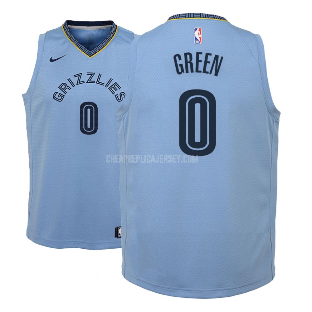 youth memphis grizzlies jamychal green 0 blue statement replica jersey