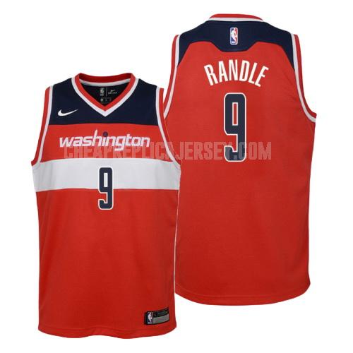 youth washington wizards chasson randle 9 red icon replica jersey