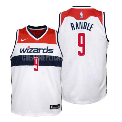youth washington wizards chasson randle 9 white association replica jersey
